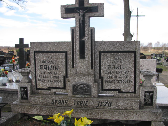 Grób Zofia Gawin