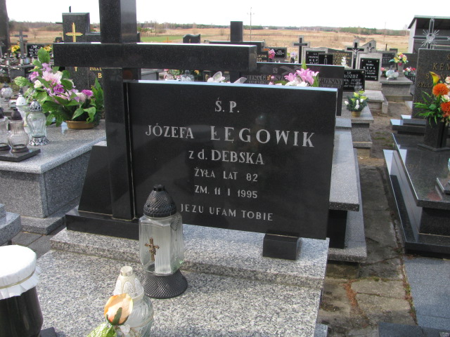 Józefa Łegowik Pławno - Grobonet - Wyszukiwarka osób pochowanych