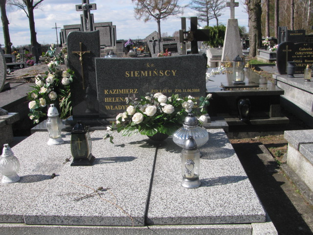 Grób Kazimierz Siemiński